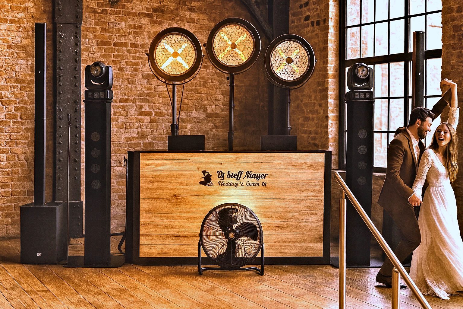 Modern & Industrial Wedding Style Image